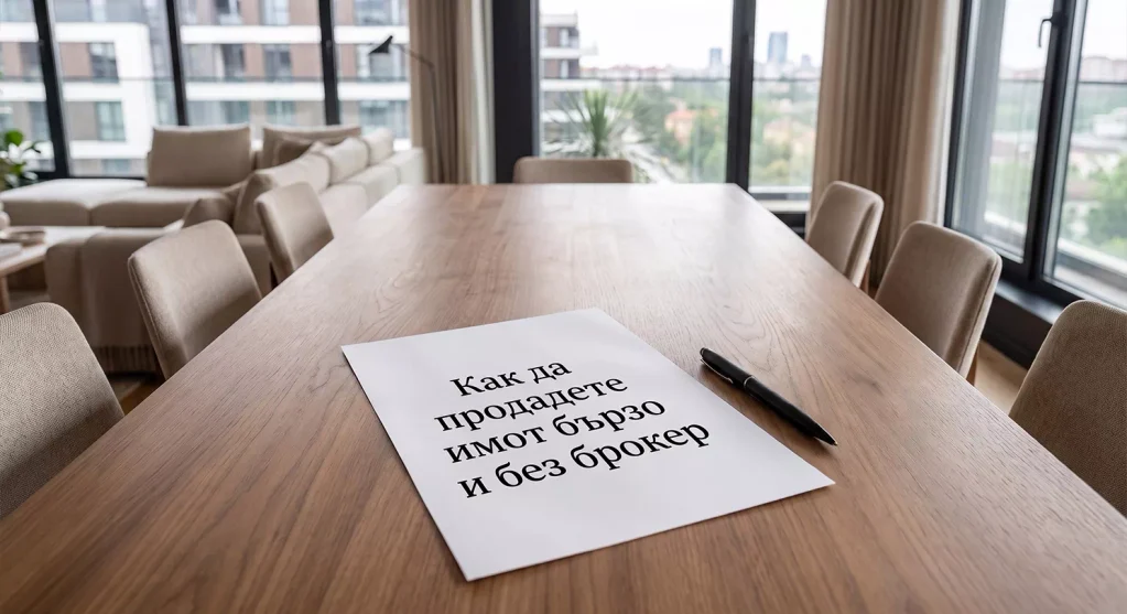 Как да продадете имот бързо и без брокер чрез директна продажба към директен купувач